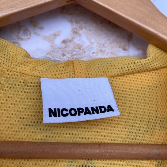 NICOPANDA  yellow windbreaker army of me print, small - Picture 11 of 13